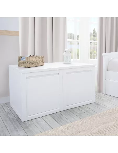 Cassettiera con seduta per bambini