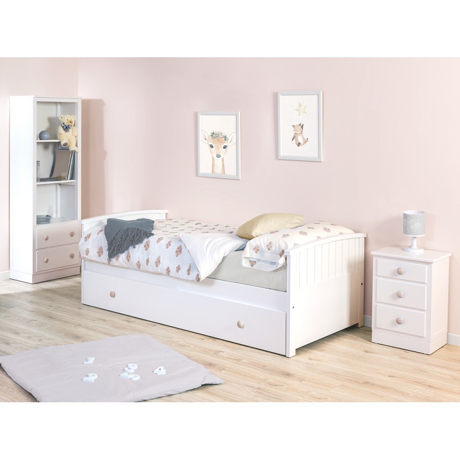 Camera da letto per bambini con letto estraibile Curvo