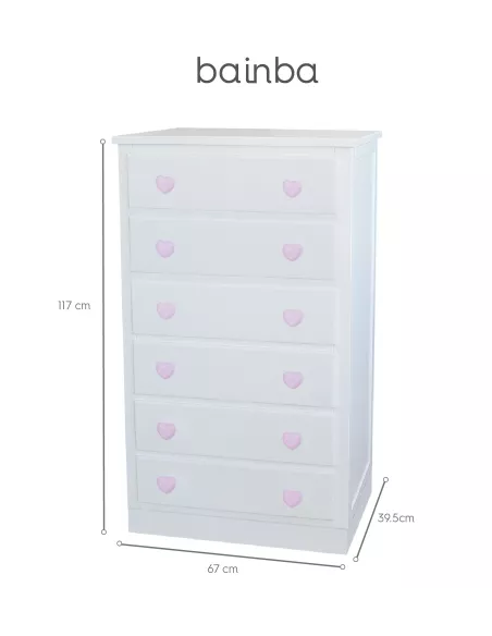 Misure cassettiera per ragazzi e bambini