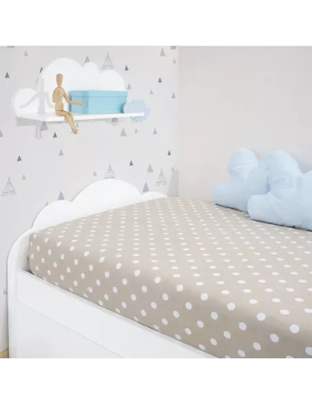 Mensola Nuvoletta bianca