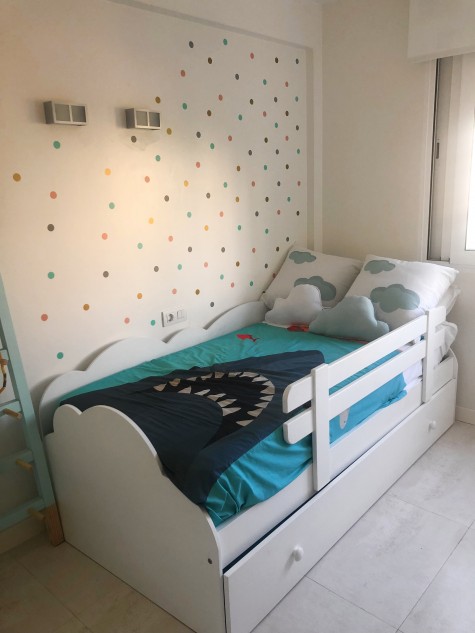 Letto estraibile Nuvola con sponda di protezione