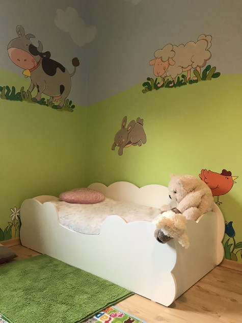 Letto basso per bambini Nuvola
