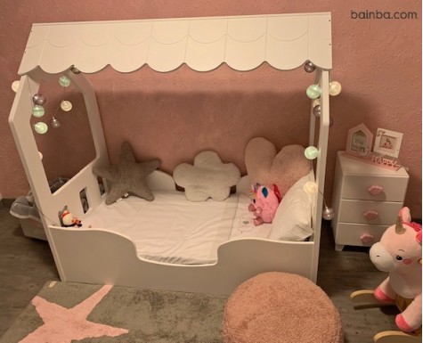 Letto bambini Montessori Casetta 