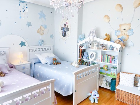 Letto singolo per bambini Stelle