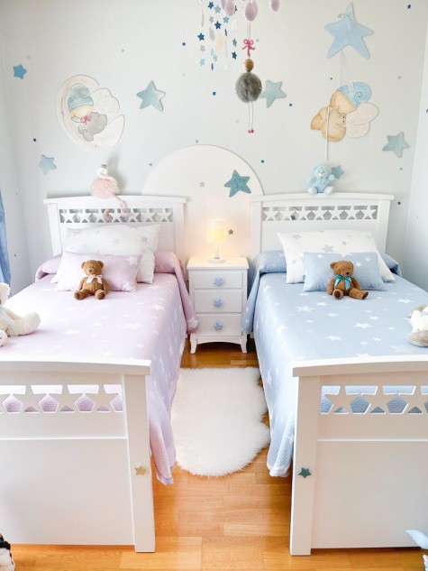 Letto con cassetti Stelle II