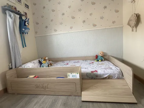 letto personalizzato con nome