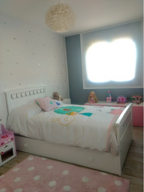 Letto estraibile per bambine Cuori